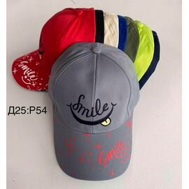 Фотография Кепка детская летняя на мальчика D25 mix р.54 "WHITE" недорого оптом от прямого поставщика