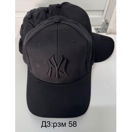 Фотография Кепка мужская D3 black р.58 "WHITE" недорого оптом от прямого поставщика