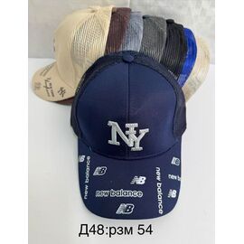 Фотография Кепка детская летняя на мальчика D48 mix р.54 "WHITE" недорого оптом от прямого поставщика