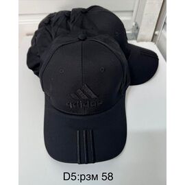 Фотография Кепка мужская D5 black р.58 "WHITE" недорого оптом от прямого поставщика