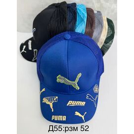 Фотография Кепка детская летняя на мальчика D55 mix р.52 "WHITE" недорого оптом от прямого поставщика