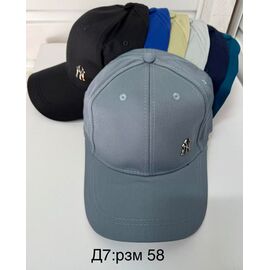 Фотография Кепка мужская D7 mix р.58 "WHITE" недорого оптом от прямого поставщика