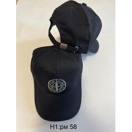 Фотография Кепка мужская H1 black р.58 "WHITE" недорого оптом от прямого поставщика