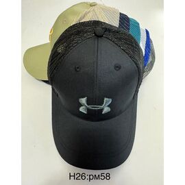 Фотография Кепка мужская H26 mix р.58 "WHITE" недорого оптом от прямого поставщика