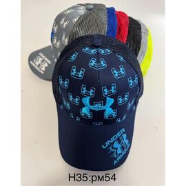 Фотография Кепка детская летняя на мальчика H35 mix р.54 "WHITE" недорого оптом от прямого поставщика