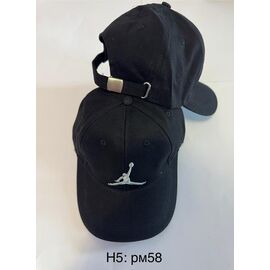 Фотография Кепка мужская H5 black р.58 "WHITE" недорого оптом от прямого поставщика