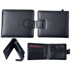 Фотография Кошелёк мужской 15-MB802 black р.11.5*10*2.5 "Trendshop" недорого оптом от прямого поставщика