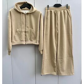 Костюм спортивний жіночий теплий 802 beige р.M-XL "X-Ray" недорого оптом від прямого постачальника