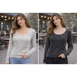 Светр жіночий XR753 l.grey р.42-48 "X-Ray" недорого оптом від прямого постачальника