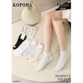 Фотография Носки женские KH2815-6 mix р.37-42 "sss Annet" недорого оптом от прямого поставщика