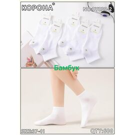 Фотография Носки женские KH829-2 white р.37-41 "sss Annet" недорого оптом от прямого поставщика