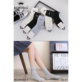 Фотография Носки женские KH950-5 mix р.36-41 "sss Annet" недорого оптом от прямого поставщика