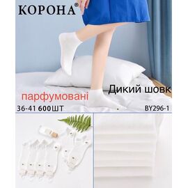 Фотография Носки женские KH296-1 white р.36-41 "sss Annet" недорого оптом от прямого поставщика