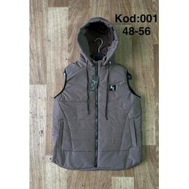 Фотография Жилетка женская 001 beige р.48-56 "Ayden" недорого оптом от прямого поставщика