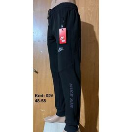 Фотография Штаны спортивные мужские 02-1 black р.48-58 "Ayden" недорого оптом от прямого поставщика