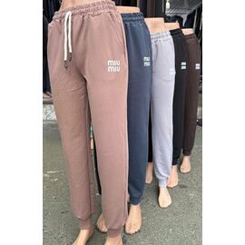 Фотография Штаны спортивные женские AD1443 d.grey р.44-52 "Ayden" недорого оптом от прямого поставщика