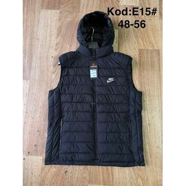 Фотография Жилетка мужская E15 black р.48-56 "Ayden" недорого оптом от прямого поставщика