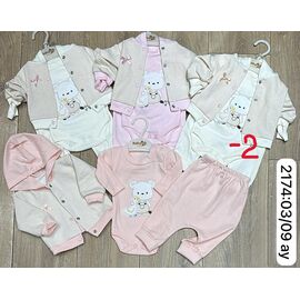 Костюм дитячий на дівчинку 2174-4 beige-white р.0.3-0.9 "BURATINO" недорого оптом від прямого постачальника