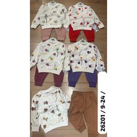 Костюм дитячий на дівчинку 26201 d.brown р.0.9-2 "BURATINO" недорого оптом від прямого постачальника