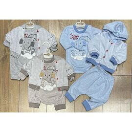 Костюм дитячий на хлопчика BB18 l.grey р.0.3-0.9 "BURATINO" недорого оптом від прямого постачальника