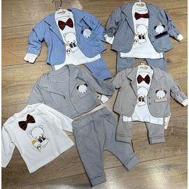 Костюм дитячий на хлопчика BB21 l.blue р.0.3-0.9 "BURATINO" недорого оптом від прямого постачальника