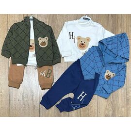 Фотография Костюм детский на мальчика BB44 blue р.0.6-1.5 "BURATINO" недорого оптом от прямого поставщика