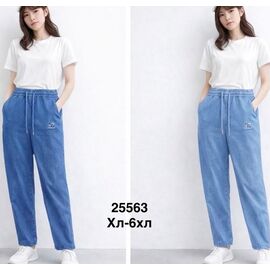Фотография Штаны женские 25563 l.blue р.44-52 "WELL" недорого оптом от прямого поставщика