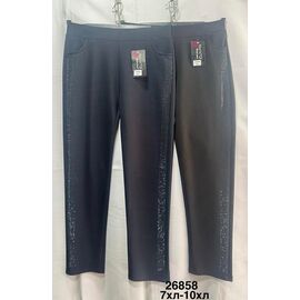 Фотография Штаны женские 26858 mix р.7XL-10XL "WELL" недорого оптом от прямого поставщика