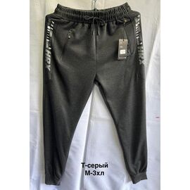 Фотография Штаны спортивные мужские 2818 grey р.M-3XL "WELL" недорого оптом от прямого поставщика