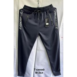 Фотография Штаны спортивные мужские 2818 navy р.M-3XL "WELL" недорого оптом от прямого поставщика