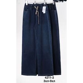 Фотография Джинсы женские 4211-2 mix р.3XL-10XL "WELL" недорого оптом от прямого поставщика