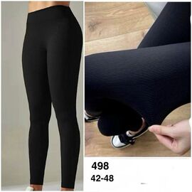Лосини жіночі 498-1 black р.42-48 "WELL" недорого оптом від прямого постачальника