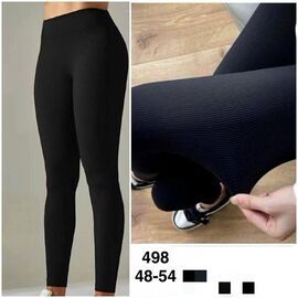 Фотография Лосины женские 498-2 black р.48-54 "WELL" недорого оптом от прямого поставщика