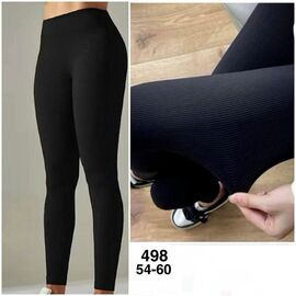 Фотография Лосины женские 498-3 black р.54-60 "WELL" недорого оптом от прямого поставщика