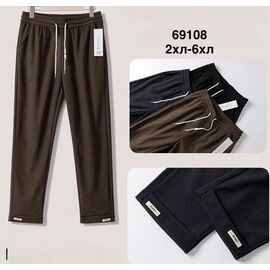 Фотография Штаны спортивные женские 69108 black р.48-58 "WELL" недорого оптом от прямого поставщика