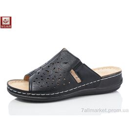 Фотография Шлепки женские облегченные Лето 2533-1 (8 пар р.37-42) "WSMR" недорого оптом от прямого поставщика