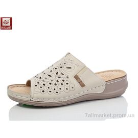 Фотография Шлепки женские облегченные Лето 2533-3 (8 пар р.37-42) "WSMR" недорого оптом от прямого поставщика