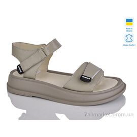 Босоніжки жіночі літні Літо 701-26 капучино к. (6 пар р.36-40) "Sali" недорого оптом від прямого постачальника