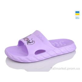 Фотография Шлепки женские облегченные Лето N68 бузковий (8 пар р.36-41) "Lot Shoes" недорого оптом от прямого поставщика