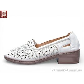 Фотография Туфли женские стильные Лето 605-2 (8 пар р.36-41) "WSMR" недорого оптом от прямого поставщика