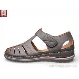 Босоніжки жіночі літні Літо 612-9 (8 пар р.36-41) "WSMR" недорого оптом від прямого постачальника