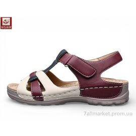 Босоніжки жіночі літні Літо 8883-12 (8 пар р.37-42) "WSMR" недорого оптом від прямого постачальника