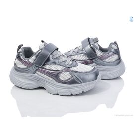 Фотография Кроссовки детские модные Весна/осень 11513E (8 пар р.33-38) "Ok Shoes" недорого оптом от прямого поставщика