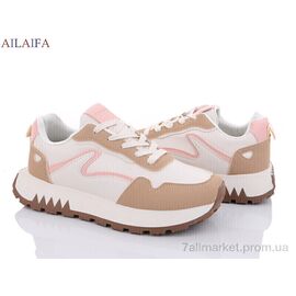 Кросівки жіночі модні Весна/осінь DD05 khaki (8 пар р.36-41) "Ailaifa" недорого оптом від прямого постачальника