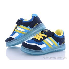 Кросівки дитячі модні Весна/осінь 2508-002 не світяться 2025 (8 пар р.22-25) "DeMur" недорого оптом від прямого постачальника