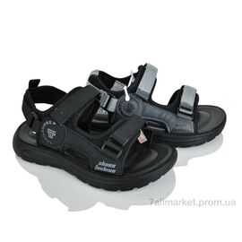 Фотография Сандалии детские летние Лето D1052-1-3 mix (12 пар р.37-42) "Lilin" недорого оптом от прямого поставщика