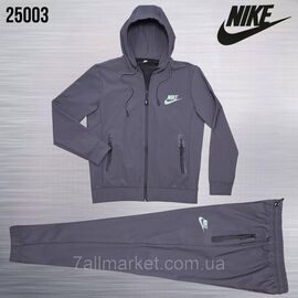 Спортивний чоловічий костюм на блискавці Найк розміри M-3XL (5 кв) "REMAIN" купити недорого від прямого постачальника