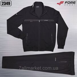 Спортивний чоловічий костюм на блискавці FORE розміри XL-3XL (3 кв) "REMAIN" купити недорого від прямого постачальника