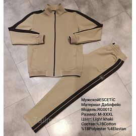 Спортивний чоловічий костюм ESCETIC розміри M-3XL (5 кв) "REMAIN" купити недорого від прямого постачальника