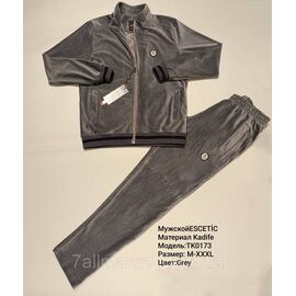 Спортивний чоловічий костюм вельветовий ESCETIC розміри M-3XL (4кв) "REMAIN" купити недорого від прямого постачальника